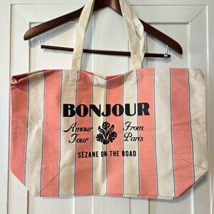 Sezane Canvas Beachbag